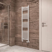 Eastbrook Wingrave 1600 x 400 Straight Multirail Gloss White