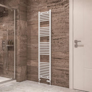 Eastbrook Wingrave 1800 x 400 Straight Multirail Gloss White