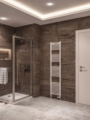 Eastbrook Wingrave 1800 x 400 Straight Multirail Gloss White