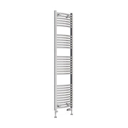 Eastbrook Wingrave Curved Multirail 1800 x 400 Chrome