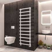 Eastbrook Marlow 1750 x 600 Towel Rail Matt White