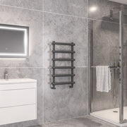 Eastbrook Marlow 850 x 500 Towel Rail Matt Anthracite