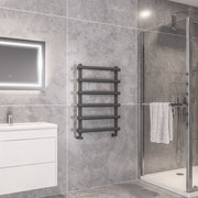 Eastbrook Marlow 850 x 600 Towel Rail Matt Anthracite