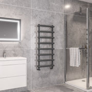 Eastbrook Marlow 1150 x 500 Towel Rail Matt Anthracite