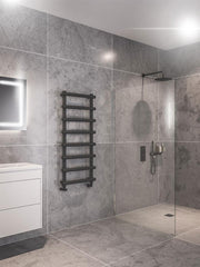 Eastbrook Marlow 1150 x 500 Towel Rail Matt Anthracite