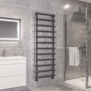 Eastbrook Marlow 1750 x 600 Towel Rail Matt Anthracite