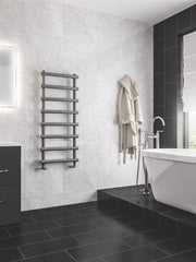 Eastbrook Marlow 1150 x 500 Towel Rail Matt Grey