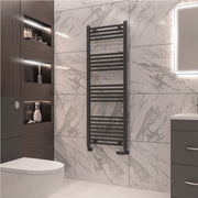 Eastbrook Wingrave 1400 x 500 Straight Multirail Matt Anthracite