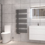 Eastbrook Hurley 1200 x 600 Towel Rail Matt Anthracite