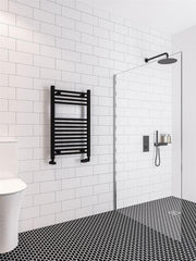Eastbrook Wingrave 800 x 500 Straight Multirail Matt Black