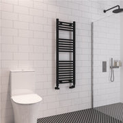 Eastbrook Wingrave 1200 x 400 Straight Multirail Matt Black