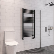 Eastbrook Wingrave 1200 x 600 Straight Multirail Matt Black
