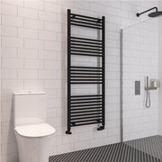 Eastbrook Wingrave 1600 x 600 Straight Multirail Matt Black