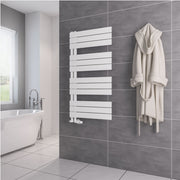 Eastbrook Helmsley 1150 x 600 Towel Rail Matt White