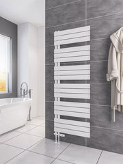 Eastbrook Helmsley 1640 x 600 Towel Rail Matt White