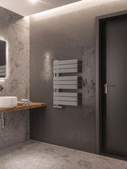 Eastbrook Helmsley 800 x 500 Towel Rail Matt Grey