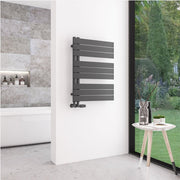 Eastbrook Helmsley 800 x 600 Towel Rail Matt Anthracite