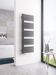 Eastbrook Helmsley 1400 x 500 Towel Rail Matt Anthracite