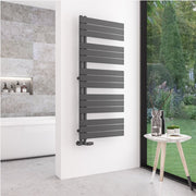 Eastbrook Helmsley 1400 x 600 Towel Rail Matt Anthracite