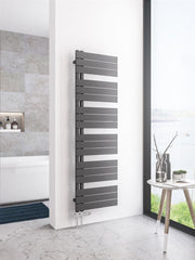 Eastbrook Helmsley 1640 x 500 Towel Rail Matt Anthracite