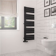 Eastbrook Helmsley 1400 x 500 Towel Rail Matt Black