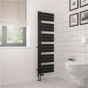 Eastbrook Helmsley 1640 x 500 Towel Rail Matt Black