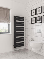 Eastbrook Helmsley 1640 x 600 Towel Rail Matt Black