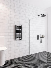 Eastbrook Wingrave 600 x 300 Straight Multirail Matt Black