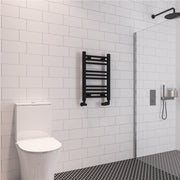 Eastbrook Wingrave 600 x 400 Straight Multirail Matt Black