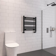 Eastbrook Wingrave 600 x 600 Straight Multirail Matt Black