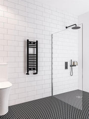 Eastbrook Wingrave 800 x 300 Straight Multirail Matt Black
