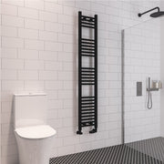 Eastbrook Wingrave 1600 x 300 Straight Multirail Matt Black