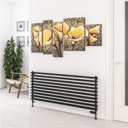 Eastbrook Murano 600 x 1400 Radiator Matt Black