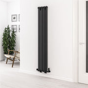 Eastbrook Murano 1800 x 310 Radiator Matt Black