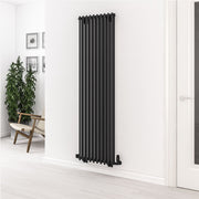 Eastbrook Murano 1800 x 510 Radiator Matt Black