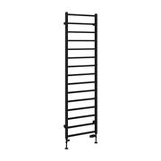 Eastbrook Tuscan Square Tower Rail Straight 1800 x 500 Matt Black