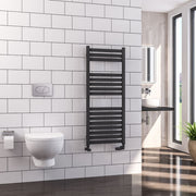 Eastbrook Defford 1200 x 500 Towel Rail Matt Anthracite