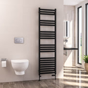 Eastbrook Defford 1800 x 500 Towel Rail Matt Black