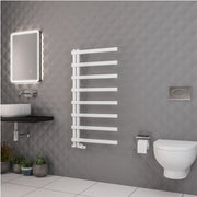 Eastbrook Platani 1150 x 600 Towel Rail Matt White