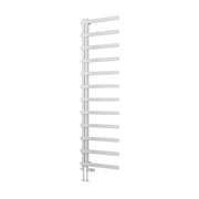 Eastbrook Platani 1800 x 500 Towel Rail Matt White