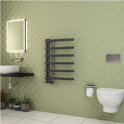 Eastbrook Platani 800 x 600 Towel Rail Matt Anthracite