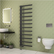 Eastbrook Platani 1800 x 600 Towel Rail Matt Anthracite