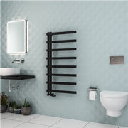 Eastbrook Platani 1150 x 600 Towel Rail Matt Black