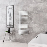 Eastbrook Reinbach 1200 x 500 Towel Rail Matt White