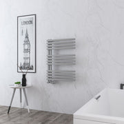 Eastbrook Reinbach 800 x 600 Towel Rail Matt Grey