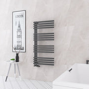 Eastbrook Reinbach 1200 x 600 Towel Rail Matt Anthracite