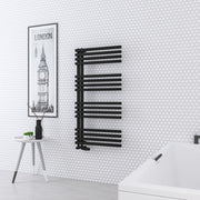 Eastbrook Reinbach 1200 x 600 Towel Rail Matt Black