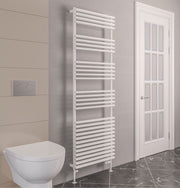 Eastbrook Rowsham 800 x 600 Towel Rail Matt White