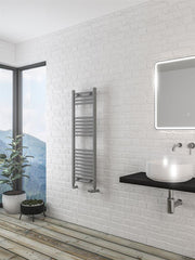 Eastbrook Wingrave 1200 x 400 Straight Multirail Matt Grey