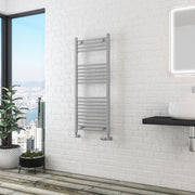 Eastbrook Wingrave 1200 x 500 Straight Multirail Matt Grey